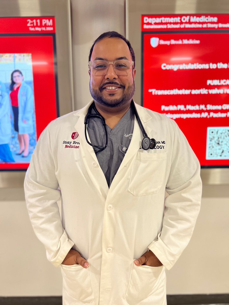 Our lipidology experts are always making an impact! Dr. Tahmid Rahman, Co-Director, Center for Advanced Lipid Management, Associate Director, Quality and Safety in Cardiology bit.ly/4dyHBnU @StonyBrookMed #HospitalWeek