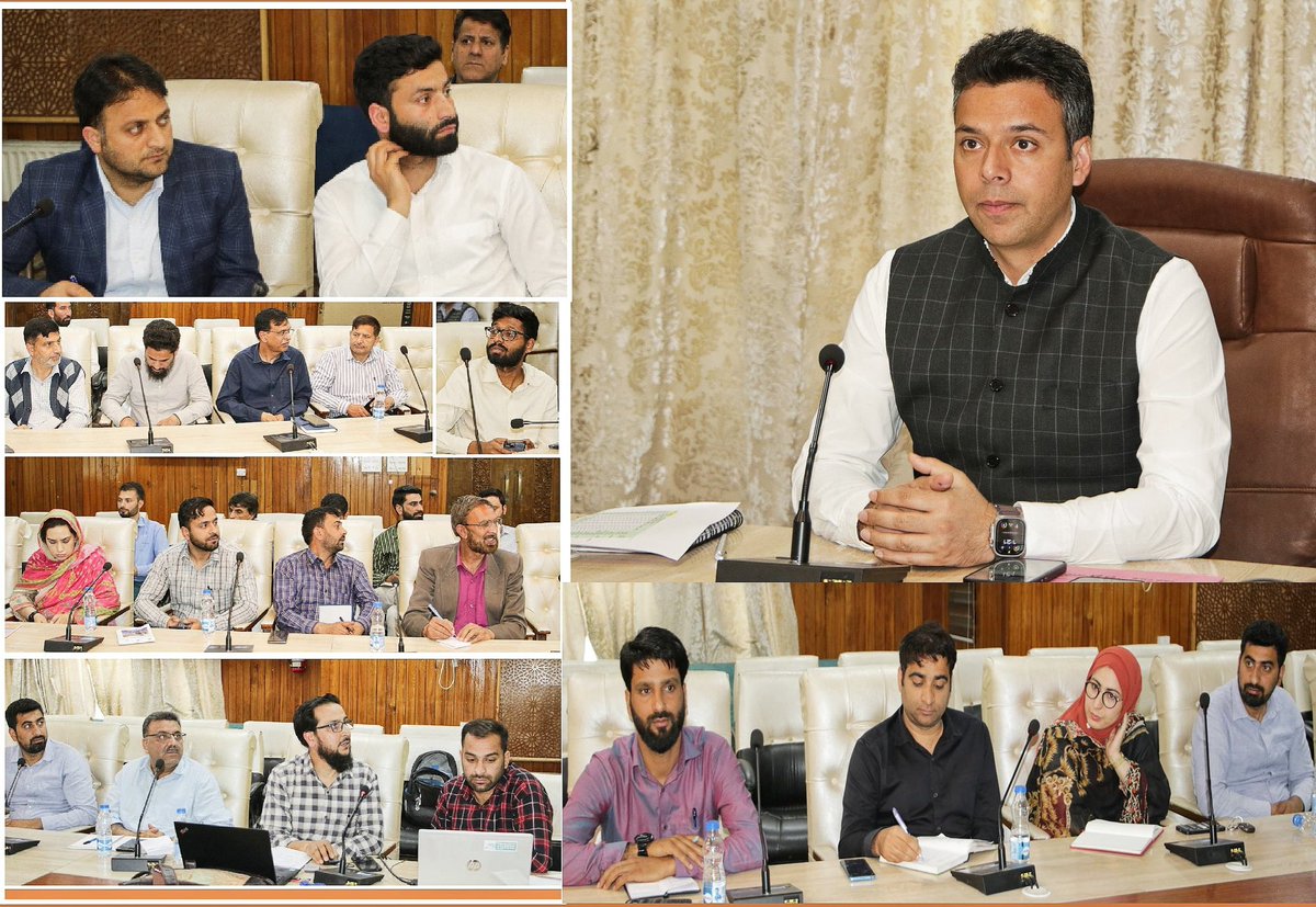 Srinagar Admin holds Workshop on Operationalization of Decision Support System(DSS) centralized repository for emergency response and disaster management @diprjk @ddnewsSrinagar @DrBilalbhatIAS