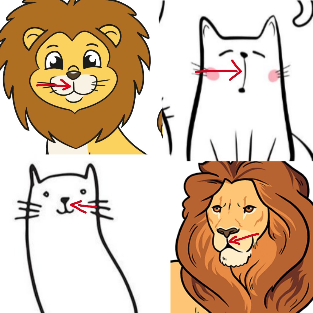 just realized that the emphasized philtrum Barou has is probably there because of his association with lions... that's so cute... 🥹🦁