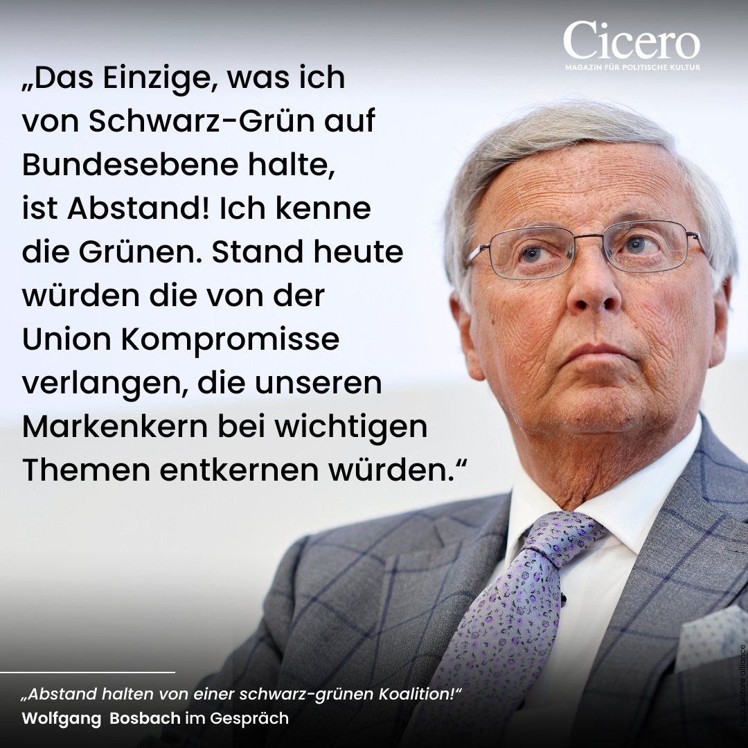 Wolfgang Bosbach (@CDU) bringt es auf den Punkt.