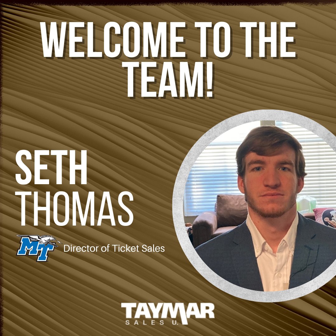 We are up and running this week @mtathletics with @seththomas_1 leading the charge. Excited to have Seth join the Blue Raiders and get to work 💪 #WelcomeAboard #LetsGoBlue