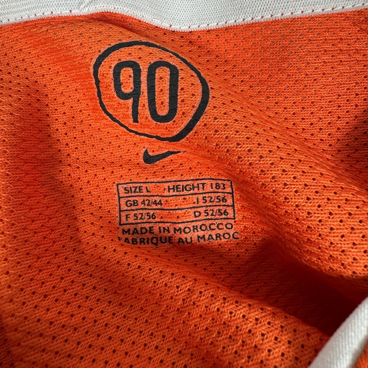 Pick of the Day ⭐️

Netherlands 2004/2005/2006 Euro Home Football Shirt 

rb.gy/vx6kju

#FootballShirt #FootballShirts