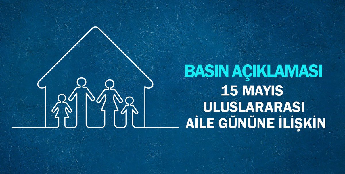 🗞️BASIN AÇIKLAMASI🗞️ “15 Mayıs Uluslararası Aile Günü” 🔗 tihek.gov.tr/uluslararasi-a… @muharremkilic1 #TİHEK #İnsanHakları #Eşitlik #Ayrımcılık