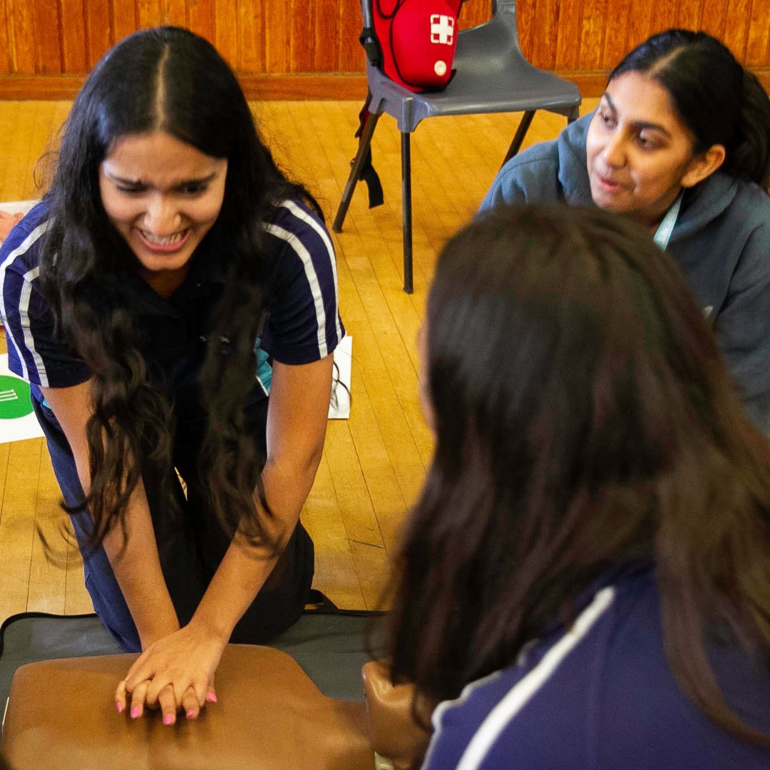 Need a crash course on First Aid? Our Year 12s have got this covered! #StMargaretsSchool