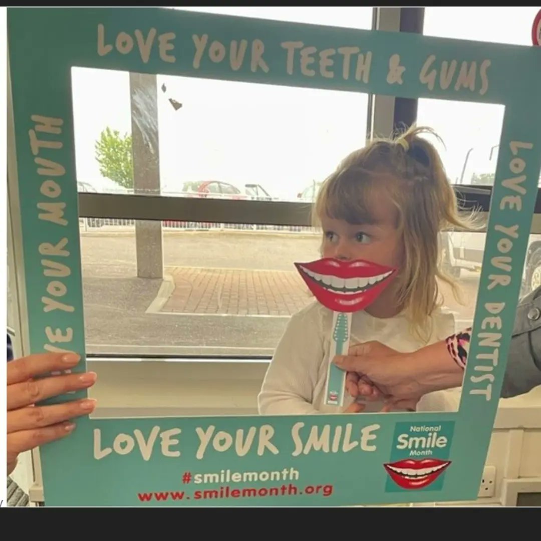 We also had another little visitor to our National Smile Month stall at Crosshouse Hospital, Erica McCallie who was very cute with her smiley. It was so nice to meet you.

#ayrshireandarran #ayrshire #childsmile #oralhealth #oralhealthimprovement #nhs #smilemonth