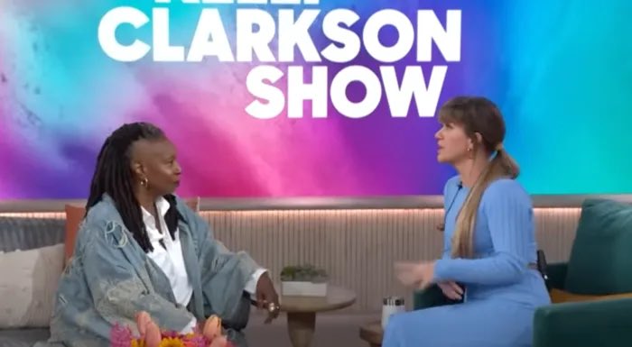 WATCH: Kelly Clarkson Talks Weight Loss Shots With Whoopi Goldberg (VIDEO) daytimeconfidential.com/2024/05/14/wat…