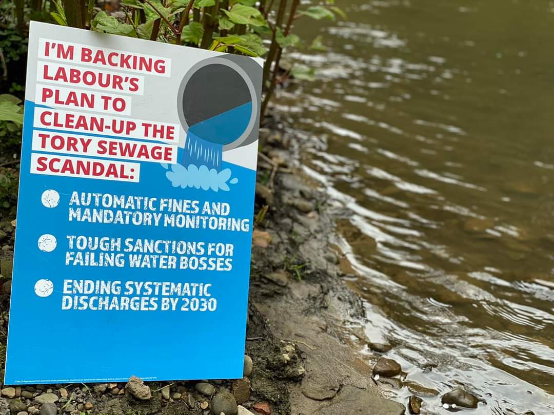Labour's plan to clean up the Tory Sewage Scandal and #CleanUpTheQuays 👇