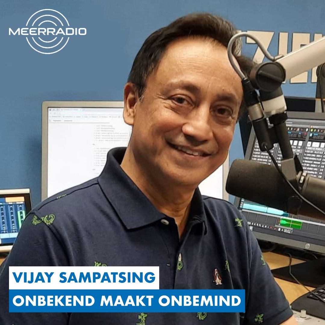 15 MEI 2024 - Vijay Sampatsing presenteert vanavond om 21 uur de 88ste “Onbekend maakt Onbemind” op MeerRadio met muziek uit diverse continenten en een gedicht van Siela Ardjosemito Jethoe meerradio.nl
