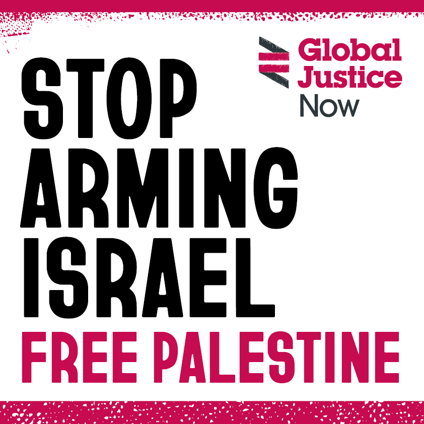 Join Global Justice Now and allies from the climate justice movement on Saturday’s national demonstration for Palestine. Meet 11.45am, Cavendish Square Gardens, London W1G 0AN. maps.app.goo.gl/8nbQBXwMmYG8L5…