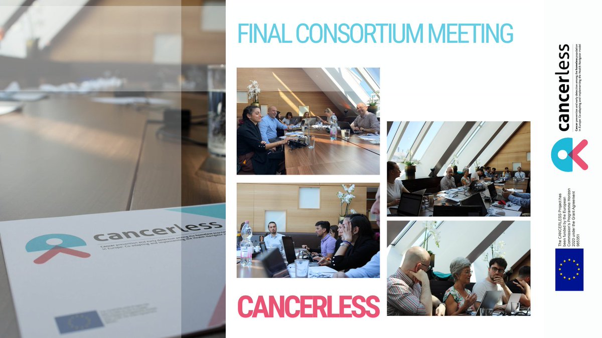 News from the CANCERLESS!🌟 We are at the final project meeting in Vienna, reflecting on our achievements and discussing strategies to sustain our impact. We thank our team for their dedication and look forward to the next chapter of our journey. #EUCancerPlan #homeless #Health
