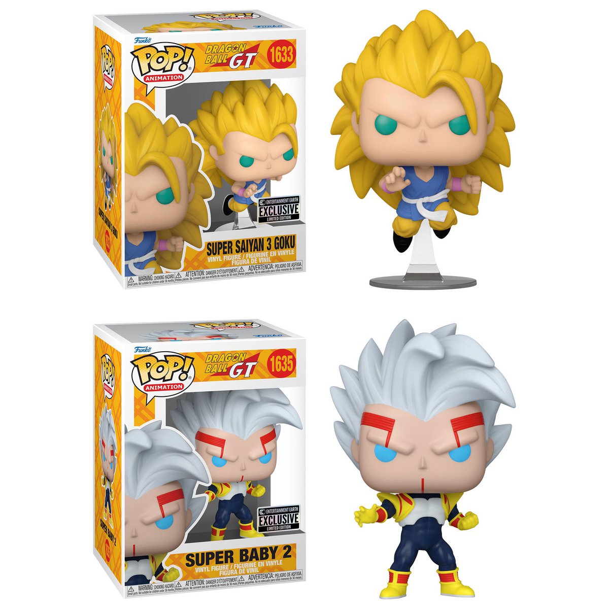 Closer look at the Entertainment Earth Exclusive Funko Pop! Dragon Ball GT, showcasing Super Saiyan 3 Goku and Super Baby 2. Available online starting today at 9 AM PT / 12 PM ET!

Link: ee.toys/OZ6QQV

#Ad #DragonBall #DragonBallGT #Funko #FunkoPop #FunkoPops…