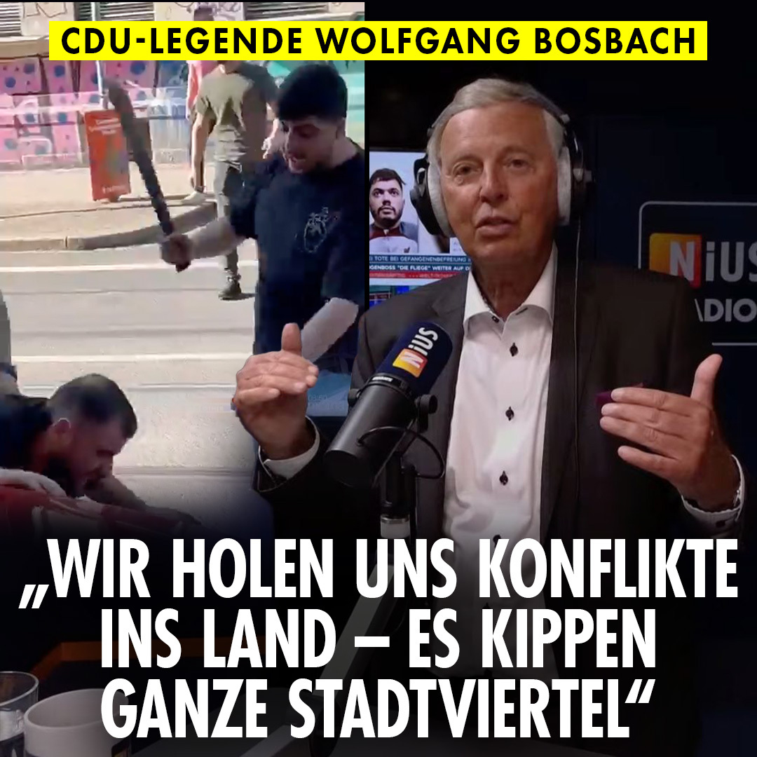 In Deutschland hat sich etwas verändert, stellte CDU-Legende Wolfgang #Bosbach (71) heute bei NIUS LIVE fest. 
nius.de/politik/cdu-le…