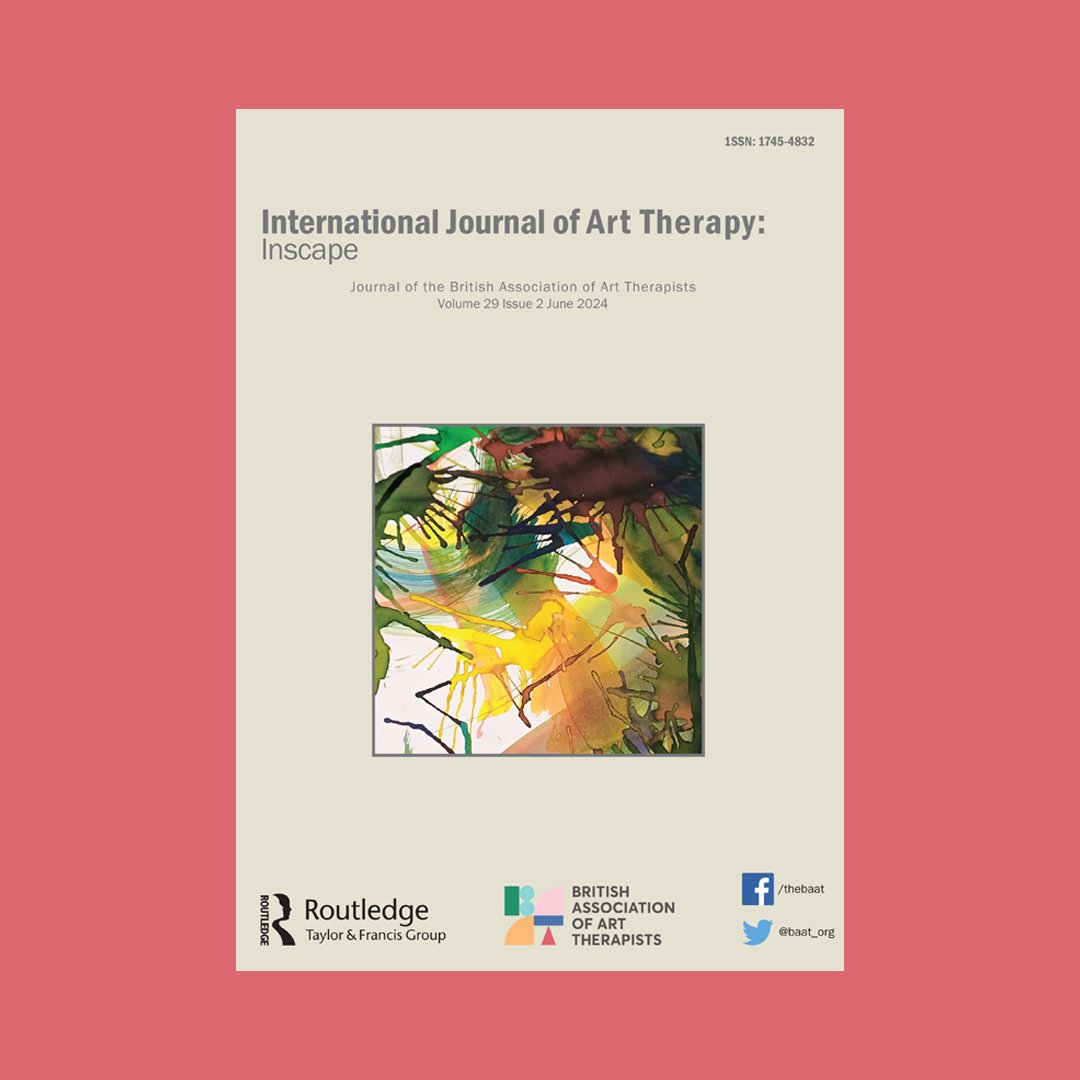 📢 Latest issue of the journal is out now. 
⁠
Includes articles on the topics of #OutdoorArtsTherapies, online #museum based #ArtTherapy and #perinatal wellbeing.  

🔗 Read the editorial: bit.ly/4au77Is
🖼️ Cover image: ‘Reaching' by Naomi Young