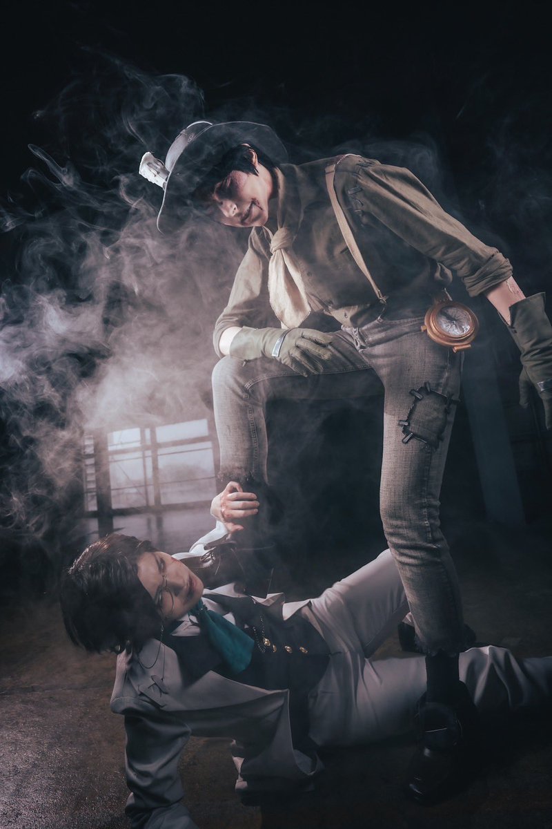 第五人格 コスプレ⚠️IdentityV Cosplay Prospector Norton Campbell Novelist Orpheus ※⚠️血糊あり 『悪夢』の続き 🧲Renji 📷mogerou