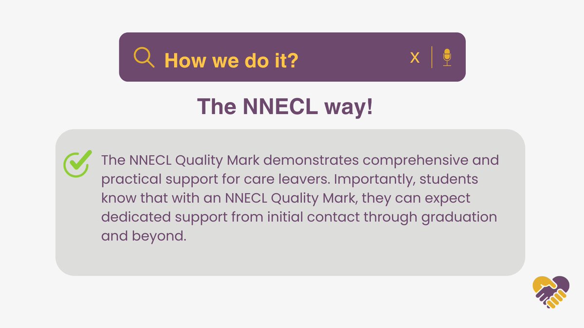 At NNECL, this is how we empower care-experienced students! We build lasting relationships with practitioners across the UK. From regional support groups to our Quality Mark, we make a difference in every student’s journey. #NNECL #EducationSupport #CareLeavers #QualityMark