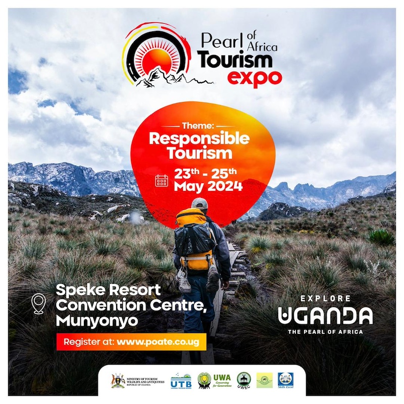 As UHOA, we are excited to participate in the upcoming Pearl of Africa Tourism Expo-2024, set to unfold at the newly established Speke Resort and Convention Centre in Munyonyo, Kampala, from May 23rd to May 25th, 2024.#poate2024 #ExploreUganda @ByamugishaJean