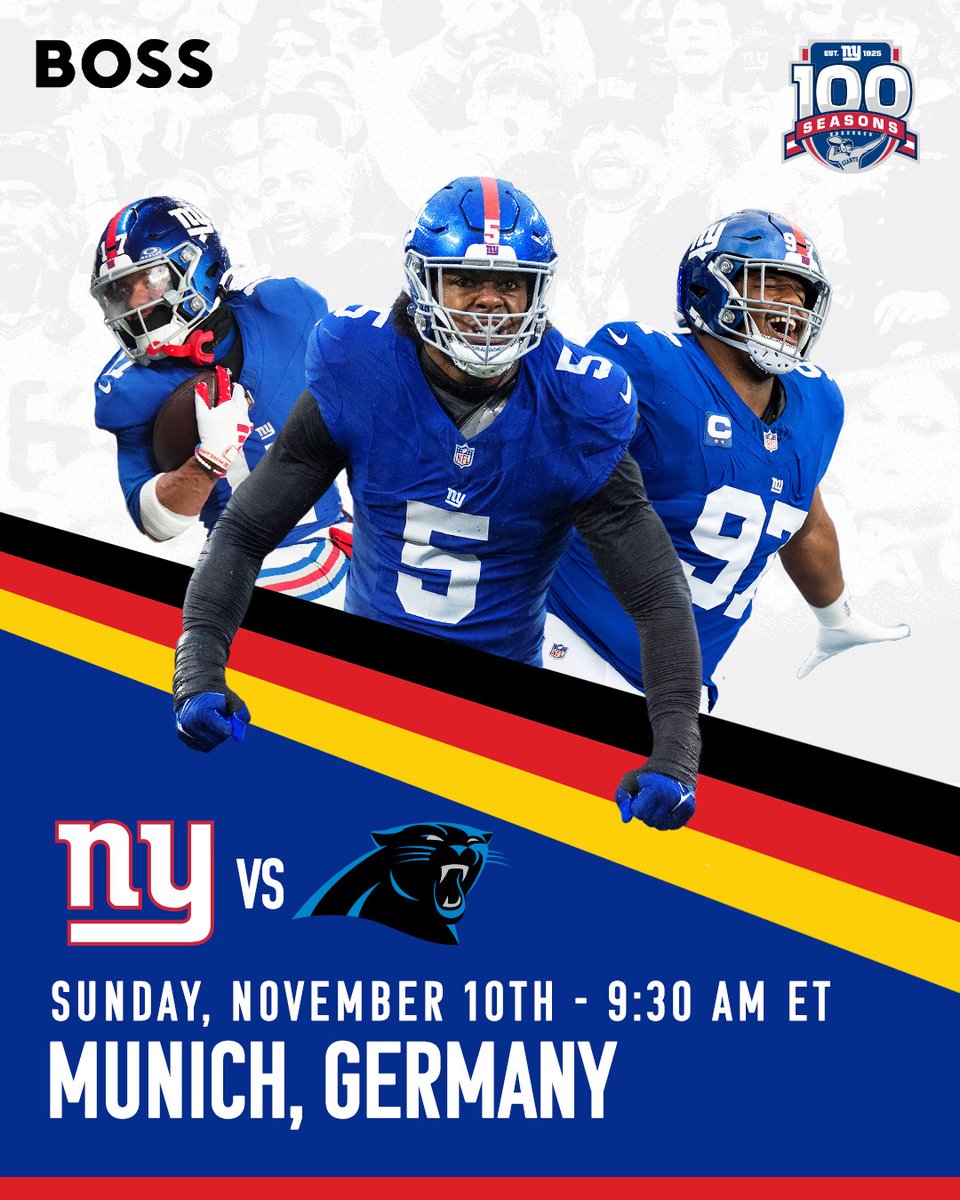 Giants's tweet image. We’re coming to Germany! 🇩🇪 

Details: nygnt.co/pr515