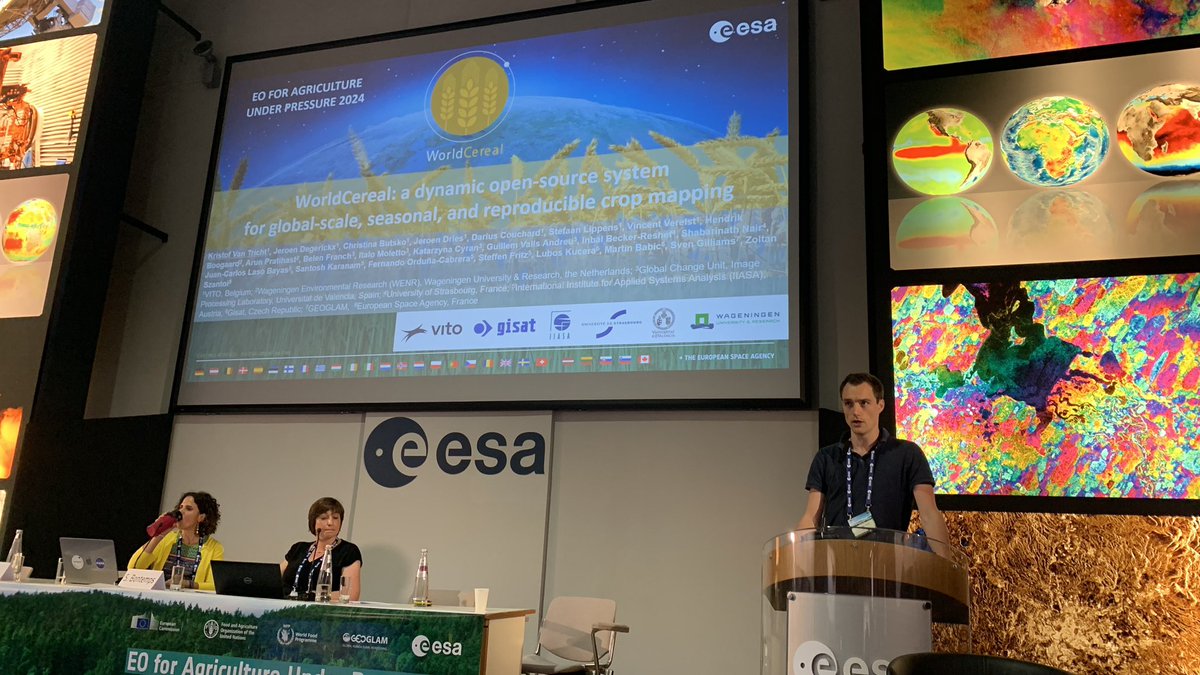 Belen Franch (@belenfranchgras) on Twitter photo @K_VanTricht highlighting <a href="/ESA_WorldCereal/">ESA WorldCereal</a> Phase I main results and perspectives for Phase II at the <a href="/ESA_EO/">ESA Earth Observation</a> EO 4 agriculture under pressure workshop 🙌 @K_VanTricht highlighting <a href="/ESA_WorldCereal/">ESA WorldCereal</a> Phase I main results and perspectives for Phase II at the <a href="/ESA_EO/">ESA Earth Observation</a> EO 4 agriculture under pressure workshop 🙌