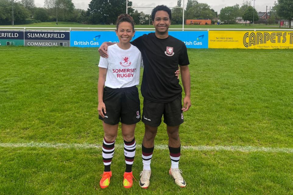 Taunton RFC Mother and son represent Somerset RFU. Fiona and Jarryd Mossman were both called up to represent Somerset at the weekend. Congratulations both!