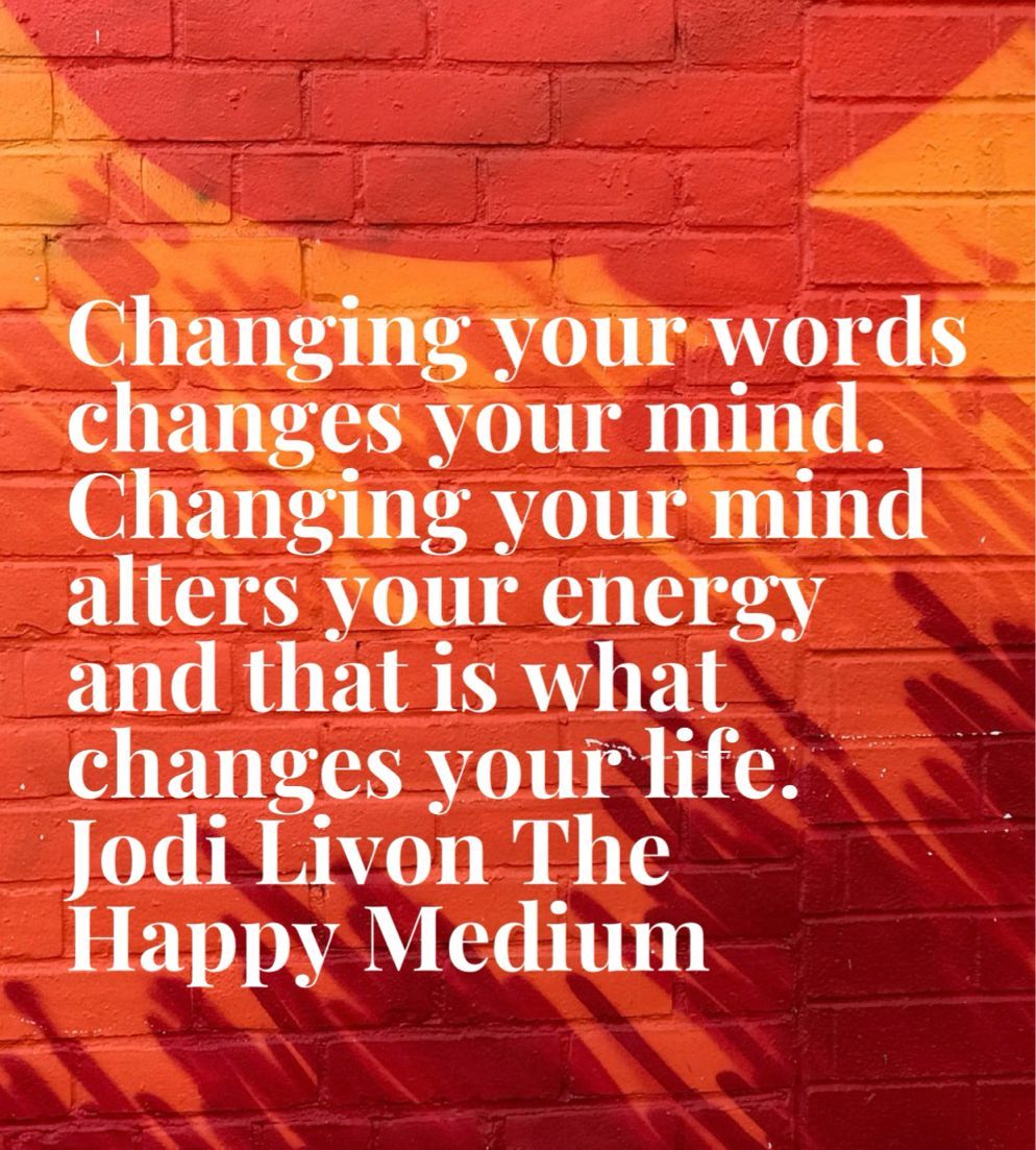 Altering your energy can change your life! #lawofattraction #quotestoliveby #thehappymedium