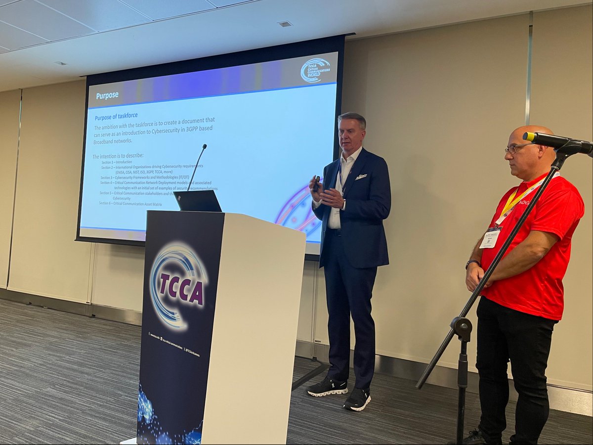Big Focus Forum session today at @CritCommsSeries #CCW24: Critical Broadband Roadmaps - standards, technology & implementation challenges with Ericsson's Jason Johur, Zeineb Makni, Sanne Stijve and Patrick Wikberg.