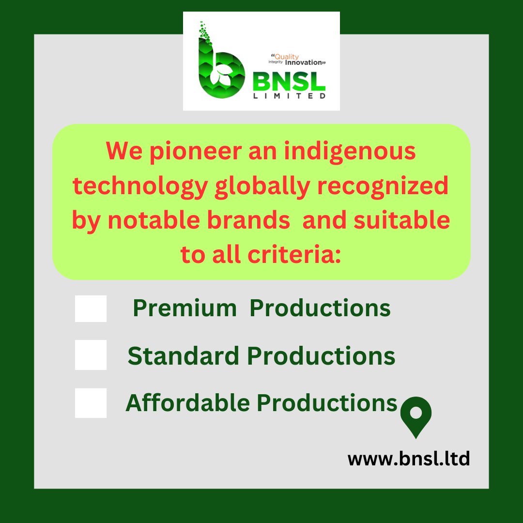 Our journey began with a group of aspiring entrepreneurs seeking to make super a better business experience for Africans and the world at large. Become part of our success journey: bnsl.ltd

#veterinary #animalnutrition #humannutrition #farming