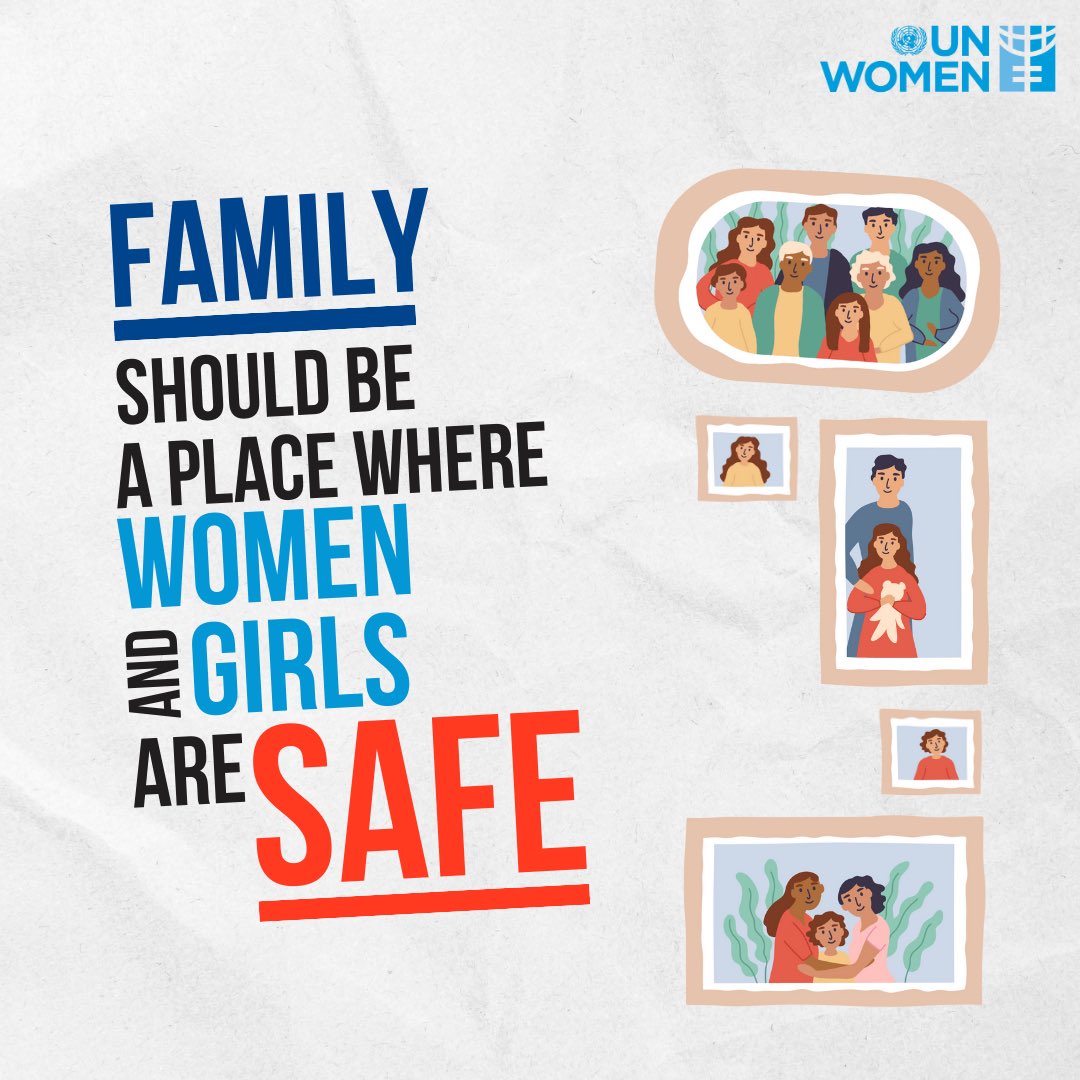 Families should safe spaces for all. 😢But that’s not the case for millions of women and girls around the world. More than 133 women or girls are killed every day by someone in their own family. 👇On #DayOfFamilies, get the FACTS👇 unwomen.org/en/news-storie…