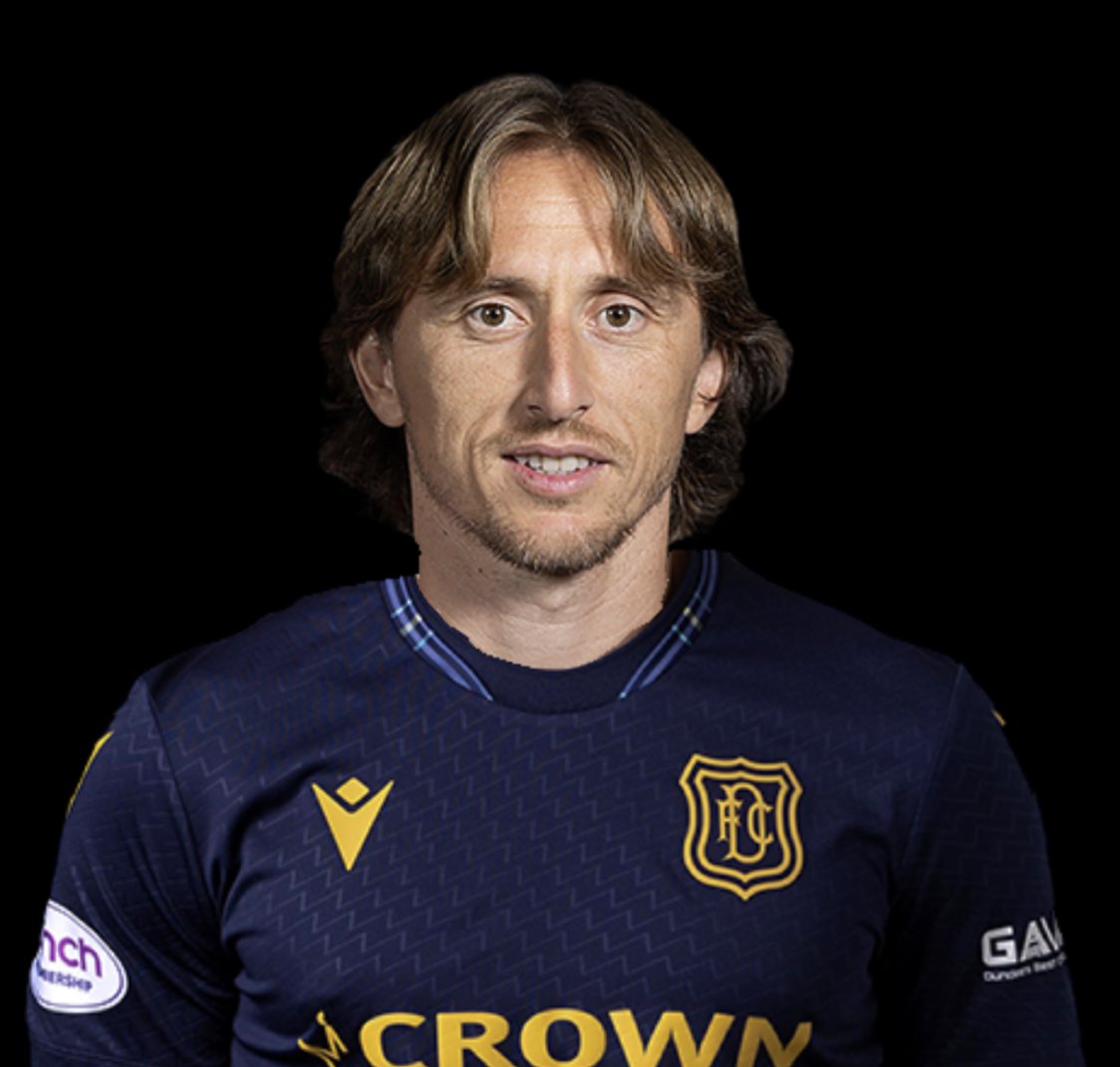 🚨BREAKING NEWS: Luka Modric has NOT ruled out Dundee FC. The Scottish Club is rumoured to have made a contract offer of £50 and a Pie of his choice every week. Modric is yet to deny the rumors. 🇭🇷🏴󠁧󠁢󠁳󠁣󠁴󠁿