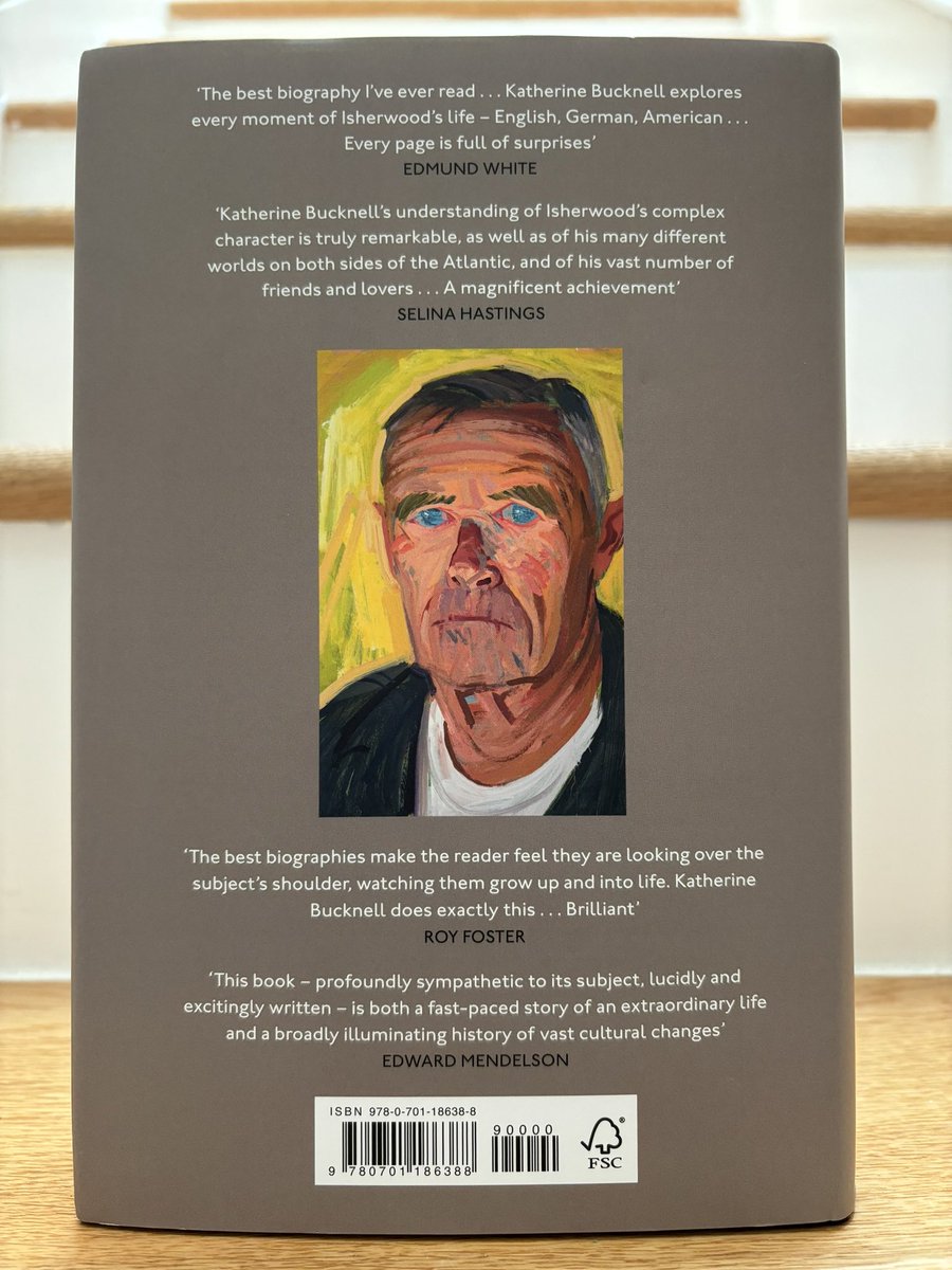 First copy!  CHRISTOPHER ISHERWOOD INSIDE OUT. Available June 20 in UK from Chatto, Random House