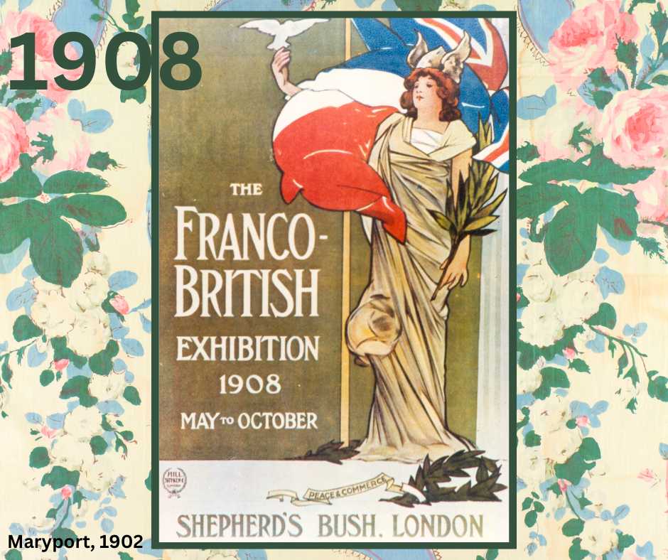 Despite the death of their founder, 1908 was a good year for Warner's. They received a 'grand prix' for every piece of fabric shown at the Franco-British Exhibition in Shepherd's Bush. 🧵🏆
#WTA20 #TextileArchive #TextileDesign #TextileHistory