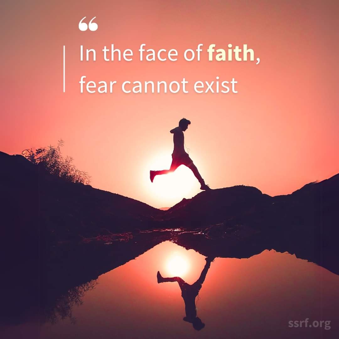 Facing fear with faith helps us become expansive and realize we can overcome situations that we thought were never possible. Regular spiritual practice helps develop faith.

ssrf.org/spiritual-prac… 

#SpiritualJourney #FaithOverFear #spiritualpractice #mentalhealthmonth