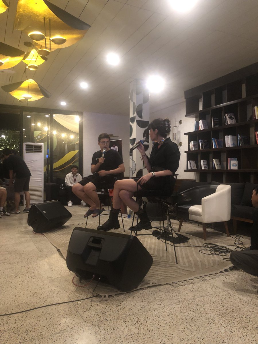 Meetup with all the Bali crypto people with @S21_Bali, @0xPolygon & @MantaNetwork