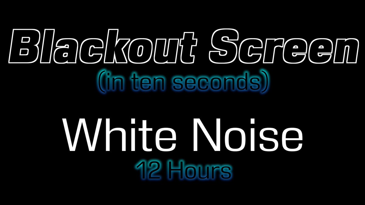 Sleep in total darkness, with the classic sound of White Noise. 🤍💤🖤 #fyp #x #wednesdayvibes #whitenoise #blackscreenstatus #sleep #deepsleep
Click here 👇
youtu.be/kHccaTdTYNs