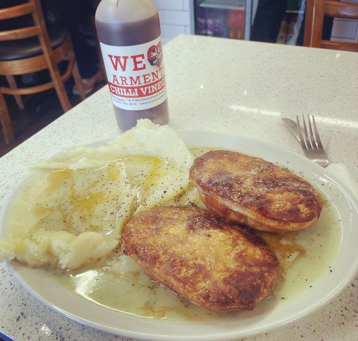 If you can't get to us in Walworth, why not try one of our growing number of Licensed Sellers.  Each one has been personally trained by us,  so you can rest assured the high standards we expect are met.  Find your nearest one via this link armentspieandmash.com/find-a-license…