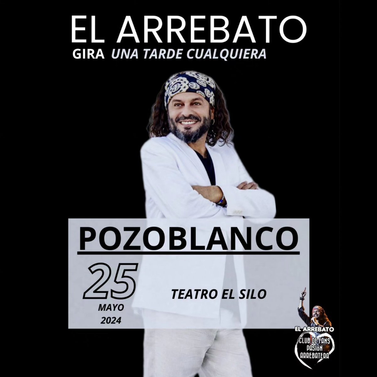 🔹️JAEN 24 de Mayo elcorteingles.es/entradas/conci… @arrebatoficial 🔹️ POZOBLANCO (Córdoba) 25 de Mayo Teatro 'El Silo' tickentradas.com/eventos/una-ta…