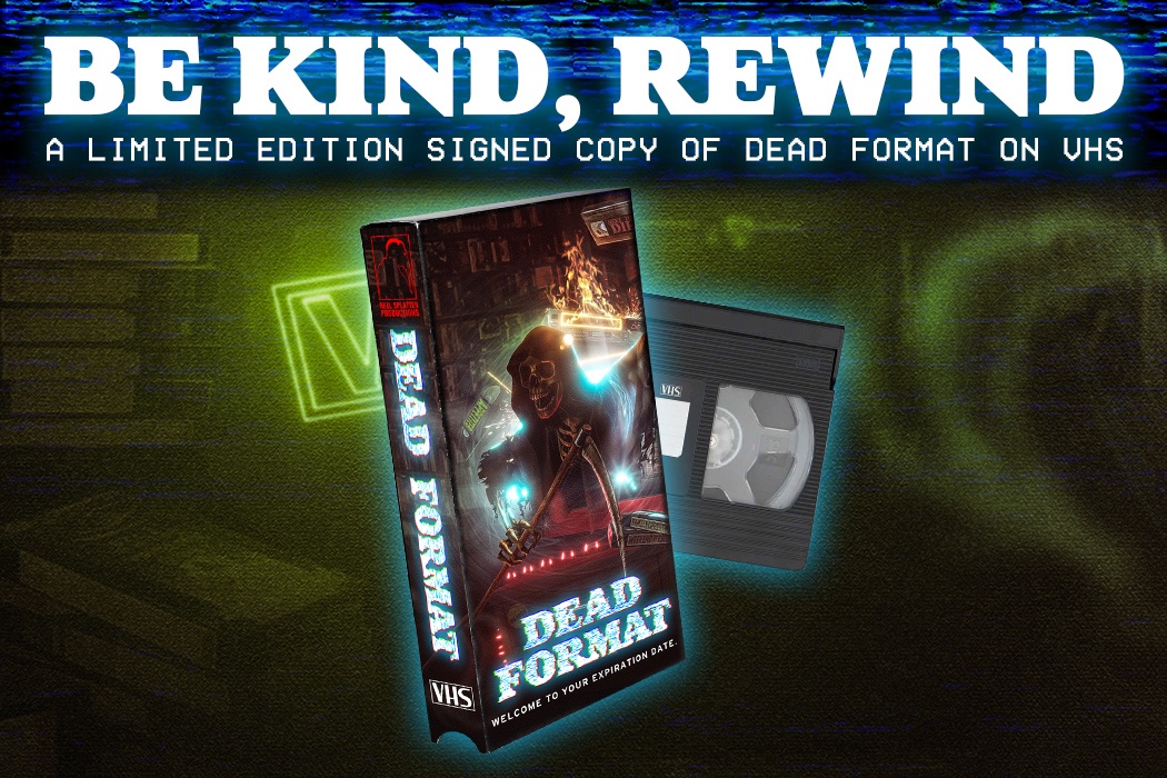 !!!SECRET ULTRA LIMITED EDITION DEAD FORMAT PERK ALERT!!! We just added a super limited perk on the Dead Format campaign! If you want to grab your copy of Dead Format ON VHS, you better hurry, there’s only 13 available! indiegogo.com/projects/dead-…