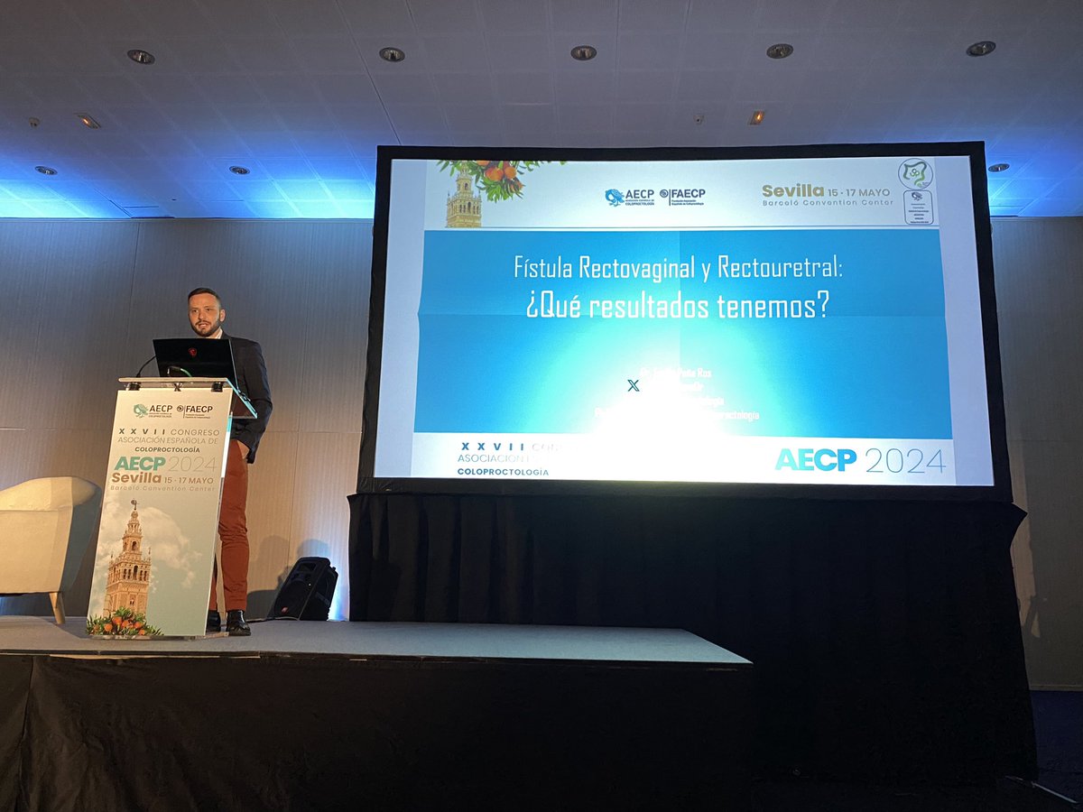 Jose Luis Ramos (@drjlramos) on Twitter photo El Dr <a href="/EmilioPenaDr/">Dr. Emilio Peña</a> nos hace una exhaustiva y fantástica revisión de la fístula rectovaginal y rectouretral #AECP24 El Dr <a href="/EmilioPenaDr/">Dr. Emilio Peña</a> nos hace una exhaustiva y fantástica revisión de la fístula rectovaginal y rectouretral #AECP24