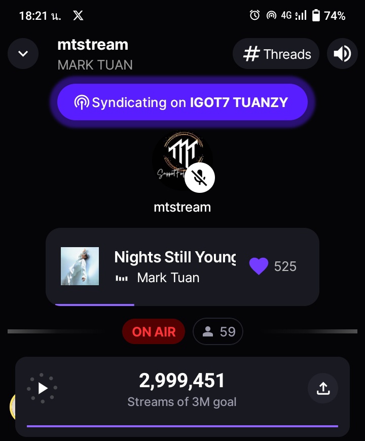 nongkhran_pla's tweet image. แอบเฮียมาหามาร์ค 😁😁
ตามมานะคะมาดูพลุฉลอง 3M streams on @STATIONHEAD ด้วยกัน

👉🏻share.stationhead.com/pxu5zyqwj3uf

#SupportForMTParty #MarkTuan 
@marktuan @DNAmngmnt @GOT7