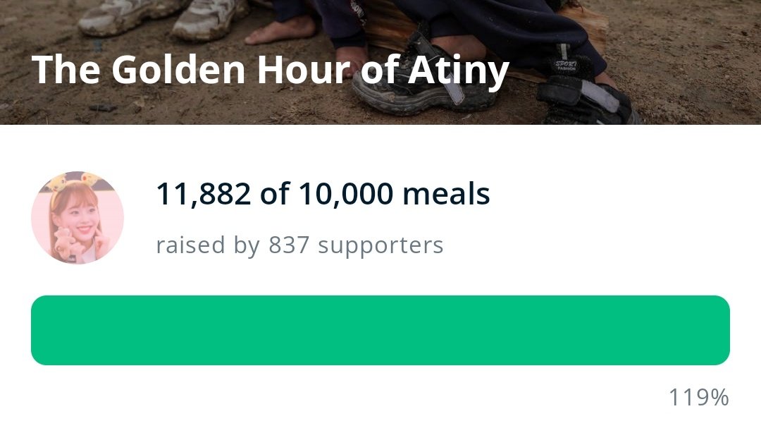 sanshrt's tweet image. ⚠️MAJOR UPDATE⚠️

#ATINY have done it again, we are now almost at 12 000 meals, life-saving aid for #Palestine.
This breaks the original goal almost 32x.

A total of €8317 has been donated in honour of #ATEEZ! 

ATINY you are AMAZING 💖

@ATEEZofficial