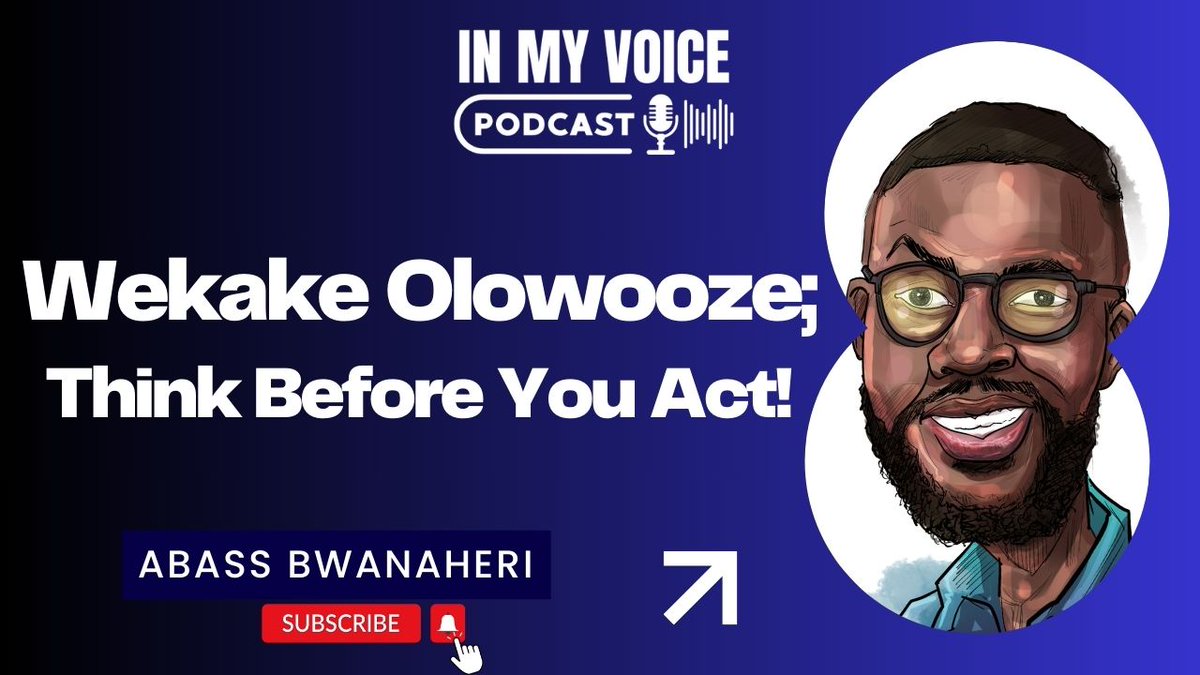 InMyVoice_'s tweet photo. Ever fired off a text you instantly regretted? ‍ We all have! But with a bit of thinking before you leap, we can avoid regretting your actions later.  Join @AbasBwana on this episode of #InMyVoice dubbed #WekakeOlowooze

https://t.co/kNO6Gn7uxb https://t.co/X3bh6jHsur