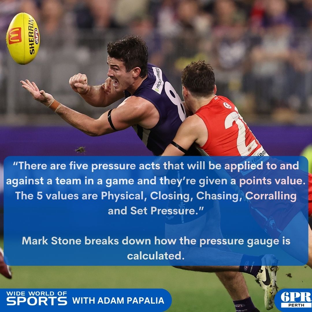 Coaches are usually under pressure but these days want their players to put more pressure on! Mark Stone explains the on-field pressure gauge and what the numbers mean. Click here to listen to Stoney's thoughts👉brnw.ch/21wJNn2