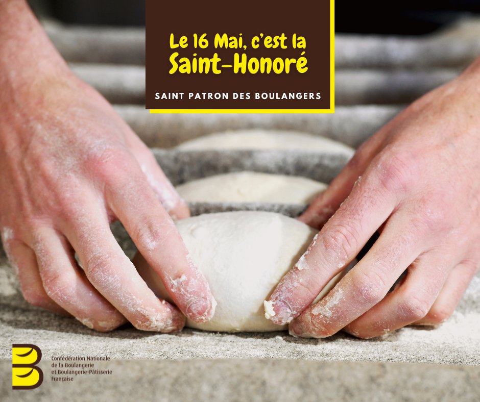 Bonne fête à tous les artisans-boulangers pâtissiers qui chaque jour avec passion nous démontrent leur savoir-faire ! #sainthonore #sthonore #artisan #boulangerie #boulangeriepatisserie