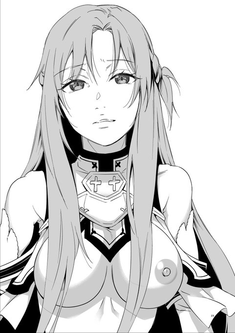 結構前に描いてお蔵入りになったアスナさん 