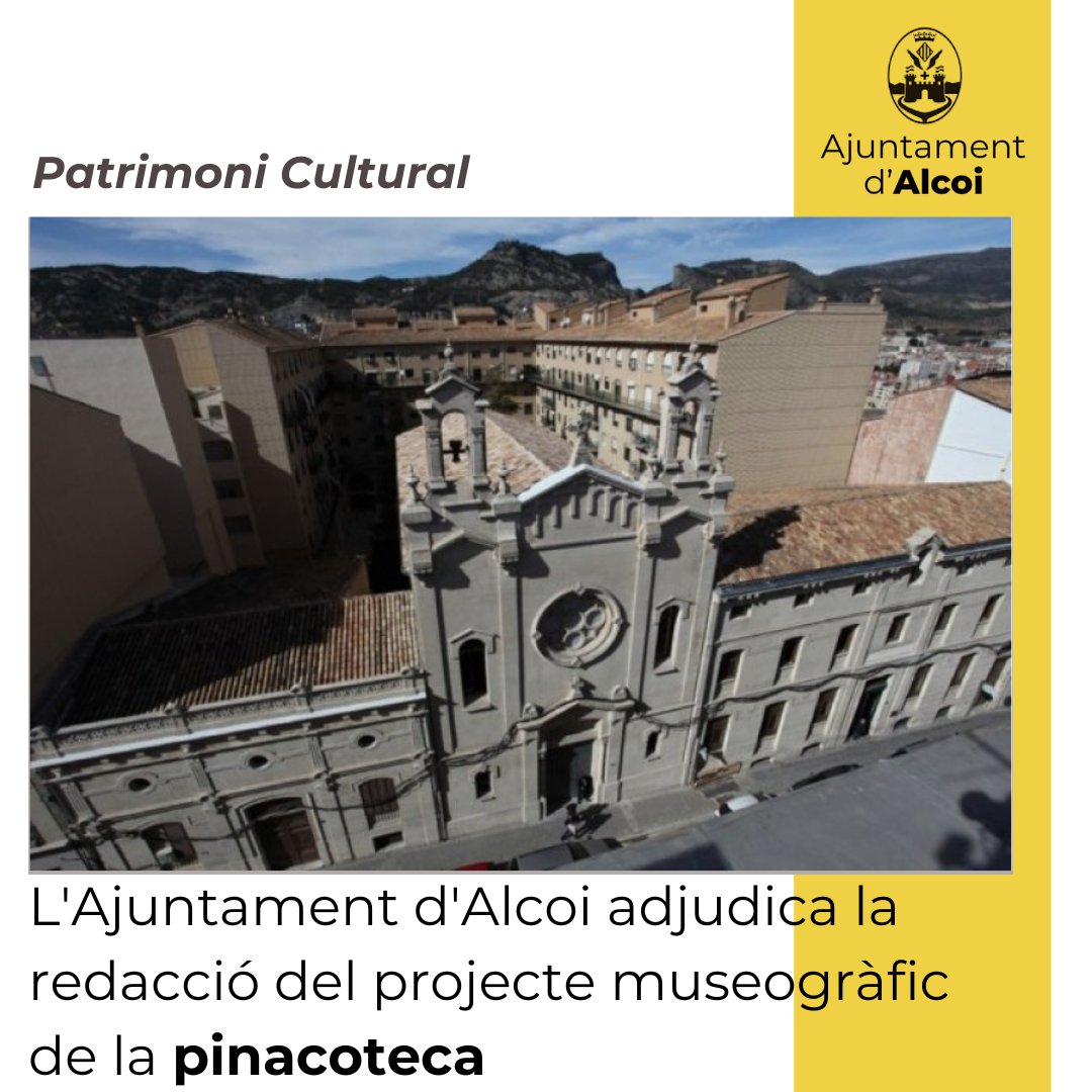 🖼️L'Ajuntament dedicarà la Pinacoteca Municipal a l'època de major projecció de la pintura alcoiana de finals del segle XIX i del segle XX. 🔗 alcoi.org/.../noticias20…