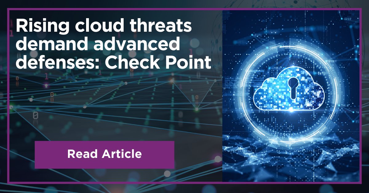 .<a href="/CheckPointSW/">Check Point Software</a>'s 2024 Cloud Security Report shows a critical surge in cloud security incidents from 24% in 2023 to 61% in 2024 – up 154% and highlighting the escalating complexity and frequency of cloud threats.

Access full article below:
intelligentcio.com/latam/2024/05/…