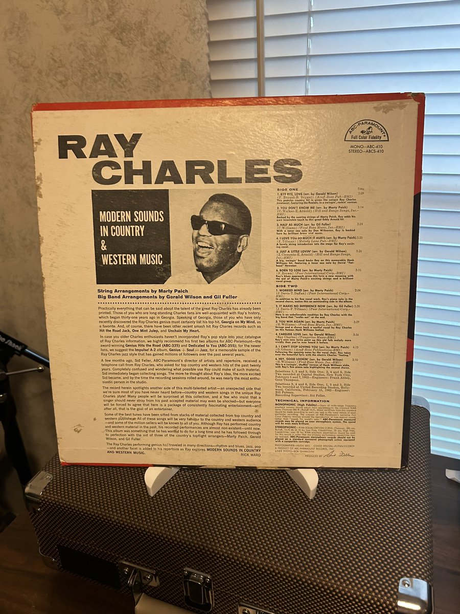 Ray Charles now spinning! ……………………. #vinyl #Vinylcommunity #records #vinylcollection #vinylcollector #vinyladdict #vinyljunkie #music #vinylcollectionpost