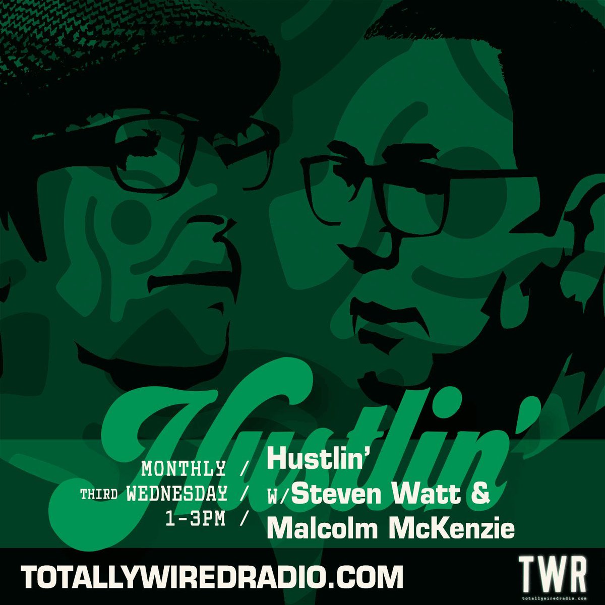 Hustlin’ w/ Steven Watt & Malcolm McKenzie #startingsoon on #TotallyWiredRadio Listen @ Link in bio.
-
#MusicIsLife #London #Scotland 
-
#Soul #FunkSoulJazz #RhythmAndBlues #AfroLatin #AcidJazz