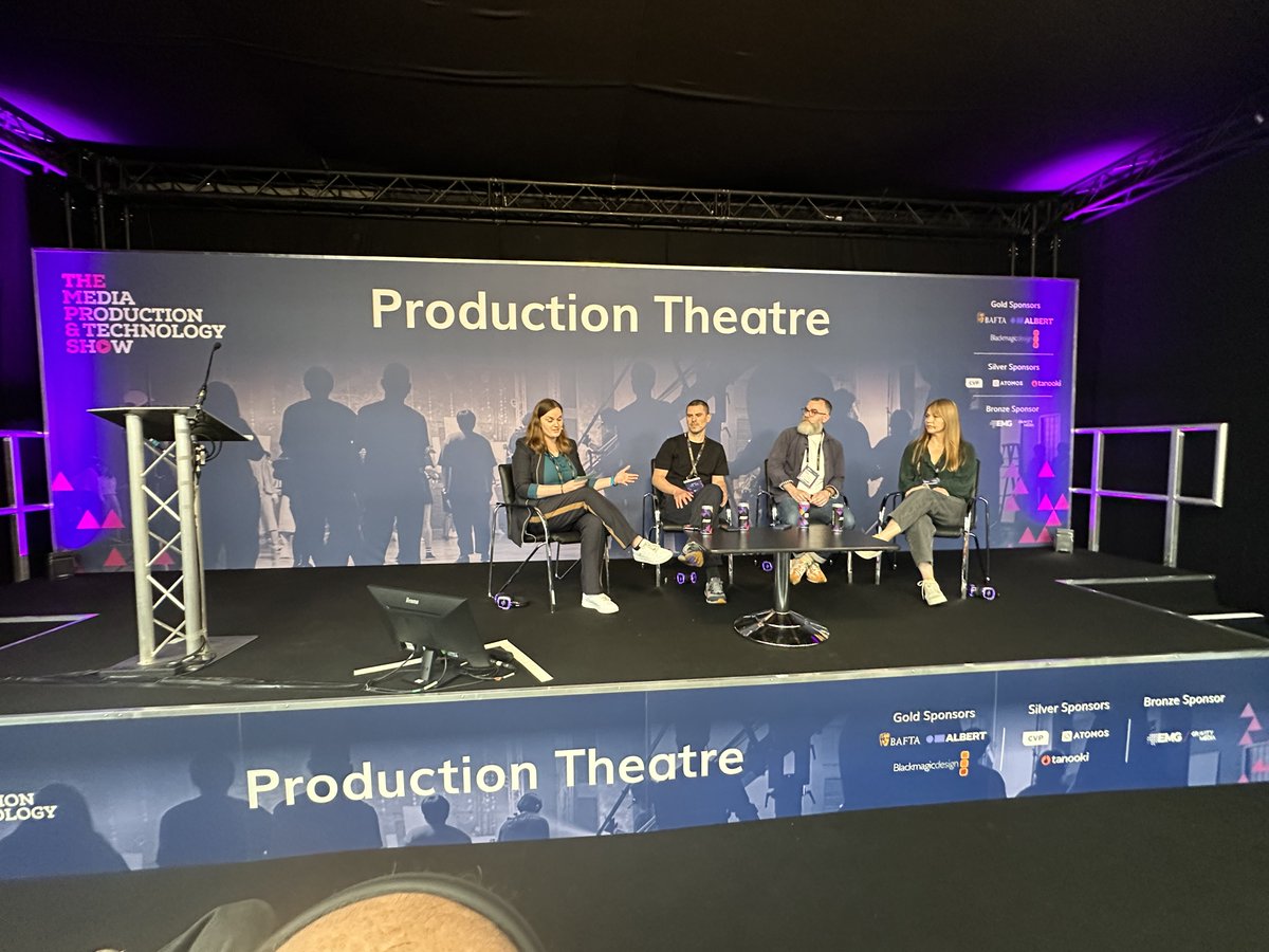 Jamie Lochhead of @windfall_films took part in a seminar on the subject of Mastering the Art of Documentary Storytelling at the @mediaprodshow 2024.