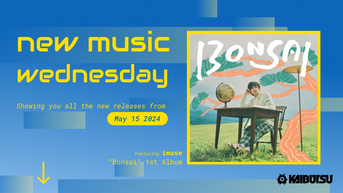 Happy #newmusicwednesday !
Stay up to date with the newest releases (in the comments) 🕺🕺🕺
#japanesemusic