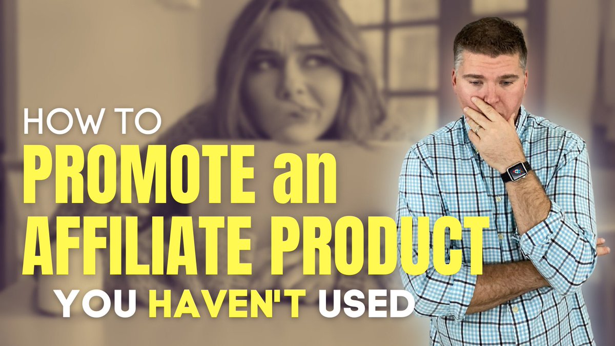 This was a super fun lesson!! How to Promote an Affiliate Product You Haven’t Used - check out the replay here: mattmcwilliams.com/20210909?utm_c….

#TheAffiliateGuy || #AffiliateProduct || #Productlaunch.